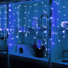 Lili Dekorációs LED fényfüggöny, 200 LED, kék - 6 méter világítás