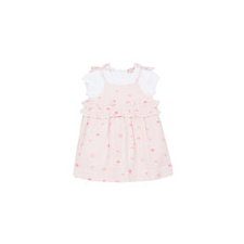 Lili Gaufrette Rövid ruhák NAZETTE Rózsaszín 3 hónapos lányka ruha