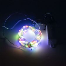 Lili Színes, vezetékes LED Fényfüzér 100db izzóval 12,6m karácsonyfa izzósor