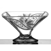  Liliom * Kristály Tál 22 cm (Cs17551)