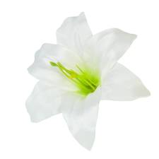  Liliom virágfej 12cm dekorációs kellék