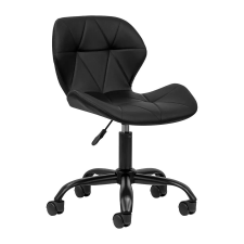  Lilla Black háttámlás munkaszék forgószék