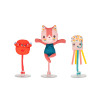  Lilliputiens vízi játék Jeanne cicával és tapadókoronggal