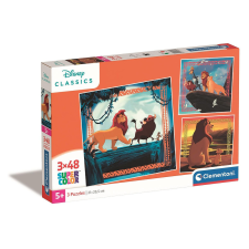 Lilo és Stitch A csillagkutya puzzle 3x48 db-os (Music) puzzle, kirakós