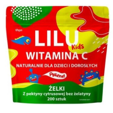  Lilu Kids C-vitamin gumi, 200 darab vitamin és táplálékkiegészítő
