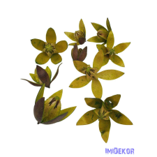  Lily 9db/csomag - Zöld dekorációs kellék