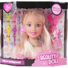  Lily fésülhető babafej - 20 cm baba