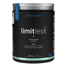  Limitless PWO - 380 g - rágógumi - Nutriversum vitamin és táplálékkiegészítő