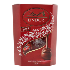 LINDOR TEJCSOKOLÁDÉ GOLYÓK DISZDOBOZ 50G csokoládé és édesség