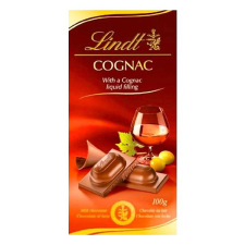 Lindt Csokoládé lindt cognac tablet 100g csokoládé és édesség