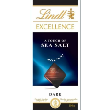 Lindt Excellence csokoládé Tengerisós 100g csokoládé és édesség