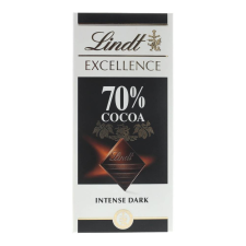 LINDT EXCELLENCE ÉTCSOKOLÁDÉ 70% csokoládé és édesség