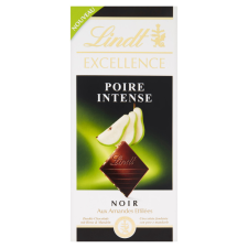 Lindt Excellence Pear körtés étcsokoládé 100g csokoládé és édesség