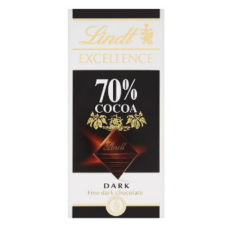 Lindt Lindt Excellence csokoládé 70% Cocoa 100g csokoládé és édesség