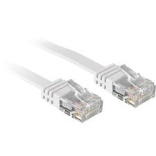 LINDY 1m Cat.6 hálózati kábel Fehér Cat6 (47501) kábel és adapter
