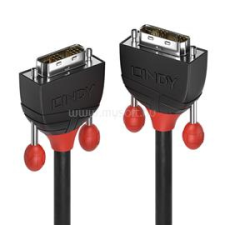 LINDY 1m DVI-D Single Link Cable, Black Line (LINDY_36255) kábel és adapter