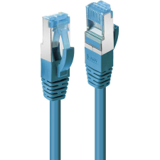 LINDY 2m Cat.6A S/FTP hálózati kábel Kék Cat6a S/FTP (S-STP) (47149) kábel és adapter