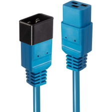 LINDY 30122 tápkábel Kék 3 M C19 csatlakozó C20 csatlakozó (30122) kábel és adapter