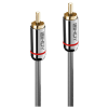 LINDY 35341 audio kábel 3 M RCA Antracit (35341)