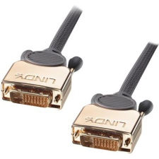 LINDY 37144 DVI kábel 5 M DVI-D Antracit (37144) kábel és adapter