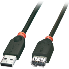 LINDY 41774 USB kábel USB 2.0 3 M USB A Fekete (41774) kábel és adapter