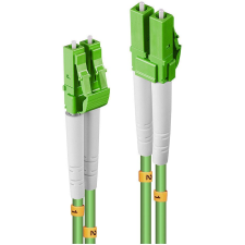LINDY 46316 száloptikás kábel 20 M LC OM5 Zöld (46316) kábel és adapter