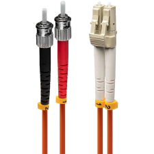 LINDY 46490 száloptikás kábel 1 M LC ST OM2 Narancssárga (46490) kábel és adapter