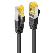LINDY 47307 LSZH S/FTP CAT7 Patch kábel 1m - Fekete kábel és adapter
