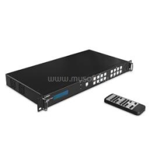 LINDY 4x4 HDMI 4K60 Matrix with Video Wall Scaling (LINDY_38238) kábel és adapter