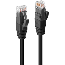 LINDY Cat.6 UTP Premium 3.0m hálózati kábel Fekete 3 M (45434) kábel és adapter