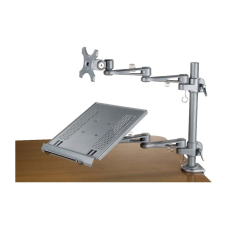 LINDY Desktop Notebook Arm asztali notebook tartó ezüst (40699) (ly-40699) laptop kellék
