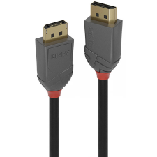 LINDY DisplayPort 1.2/1.2a Összekötő Fekete 10m 36486 kábel és adapter
