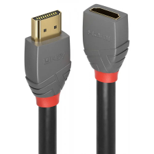 LINDY HDMI 2.0 Hosszabbító Fekete 2m 36477 kábel és adapter