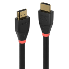 LINDY HDMI 2.0 Összekötő Fekete 7.5m kábel és adapter