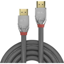 LINDY HDMI Csatlakozókábel [1x HDMI dugó - 1x HDMI dugó] 10.00 m Szürke kábel és adapter
