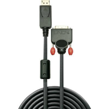 LINDY Kijelző csatlakozó / DVI Csatlakozókábel [1x DisplayPort dugó - 1x DVI dugó, 24+1 pólusú] 2.00 m Fekete kábel és adapter
