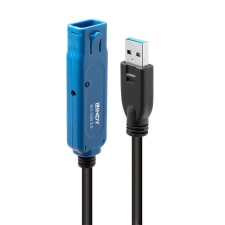 LINDY LINDY 8m USB 3.0 Active Extension kábel Pro Black kábel és adapter