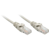 LINDY RJ45 Hálózat Csatlakozókábel CAT 5e U/UTP 10.00 m Szürke LINDY (48367)