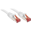 LINDY RJ45 Hálózat Csatlakozókábel CAT 6 S/FTP 10.00 m Fehér Védővel LINDY (47798)