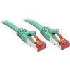 LINDY RJ45 Hálózat Csatlakozókábel CAT 6 S/FTP 30.00 cm Zöld Védővel LINDY (47745)