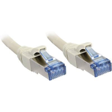 LINDY RJ45 Hálózat Csatlakozókábel CAT 6A S/FTP 1.50 m Szürke Védővel LINDY kábel és adapter