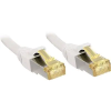 LINDY RJ45 Hálózat Csatlakozókábel CAT 6a S/FTP 3.00 m Fehér Védővel LINDY
