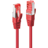 LINDY Rj45/Rj45 Cat6 1.5m hálózati kábel Vörös 1,5 M S/FTP (S-STP) (47733)