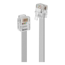 LINDY RJ-12 M/M 3.0m 3 M Szürke (34224) kábel és adapter
