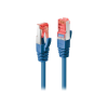 LINDY RJ-45/RJ-45 Cat6 0.3m hálózati kábel Kék 0,3 M S/FTP (S-STP) (47715)
