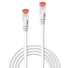 LINDY S/FTP CAT6e Patch kábel 10m -Szürke kábel és adapter