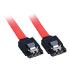 LINDY SATA Cable, 0.5m SATA kábel 0,5 M Vörös (33450)