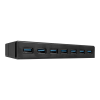 LINDY USB 3.1 Hub 7 Port with Charging Function - hub - 7 ports (43228)
