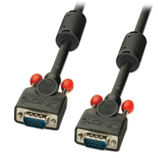 LINDY VGA - VGA kábel 30.0m Fekete kábel és adapter