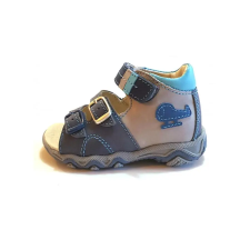 Linea 19-30 LINEA szandál fiúknak - kék-szürke - helikopteres gyerek szandál